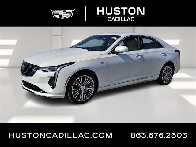 new 2025 Cadillac CT4 car, priced at $44,715