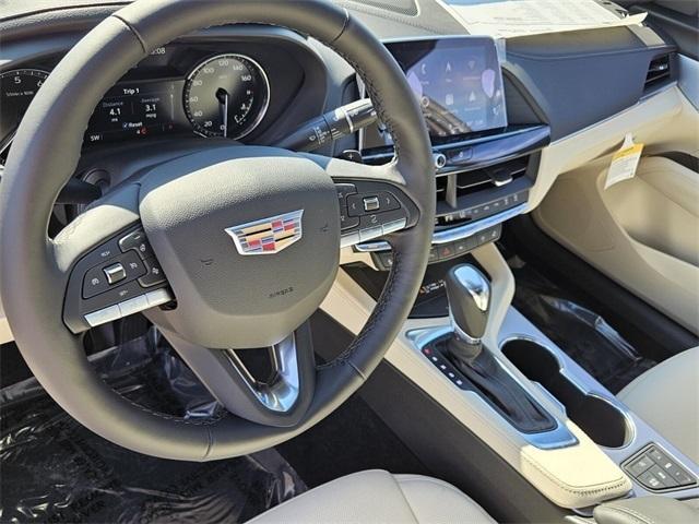 new 2025 Cadillac CT4 car, priced at $44,715
