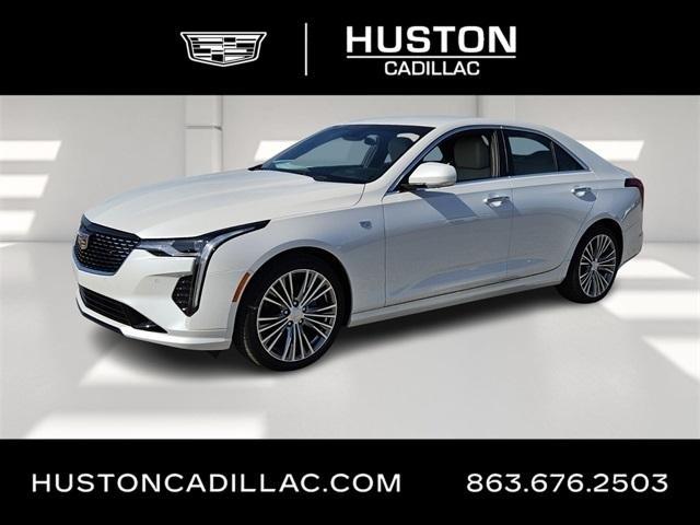 new 2025 Cadillac CT4 car, priced at $44,715
