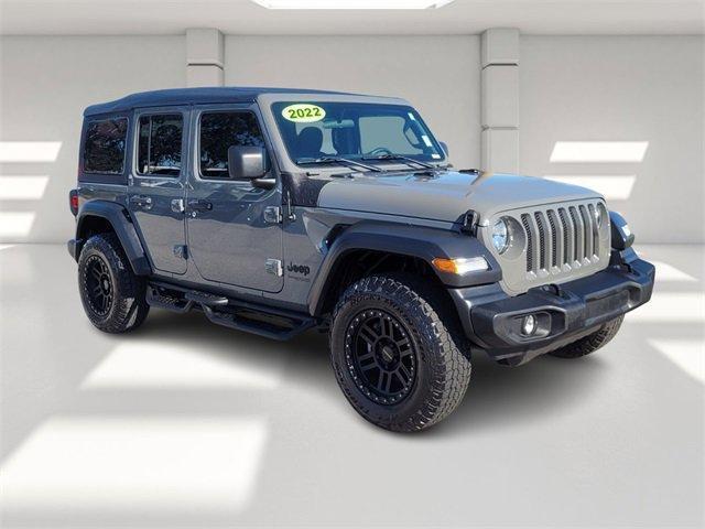 used 2022 Jeep Wrangler Unlimited car, priced at $29,718