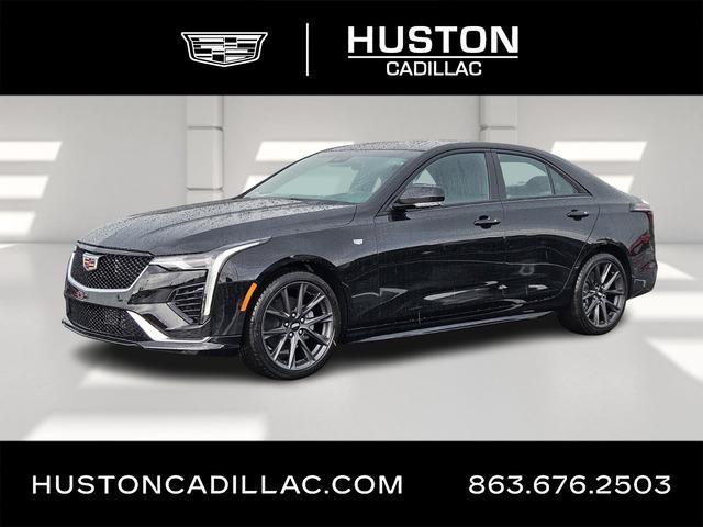 new 2025 Cadillac CT4 car, priced at $45,485