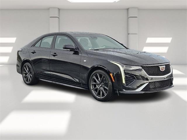 new 2025 Cadillac CT4 car, priced at $45,485