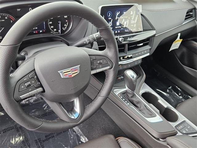 new 2025 Cadillac CT4 car, priced at $45,485