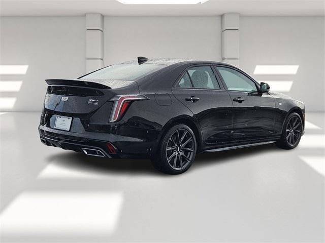 new 2025 Cadillac CT4 car, priced at $45,485
