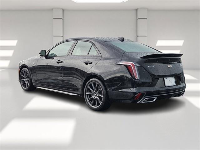 new 2025 Cadillac CT4 car, priced at $45,485