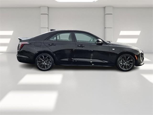 new 2025 Cadillac CT4 car, priced at $45,485