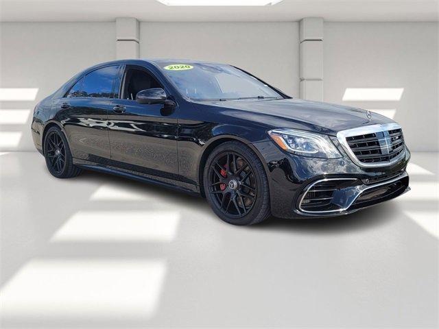 used 2020 Mercedes-Benz AMG S 63 car, priced at $79,989