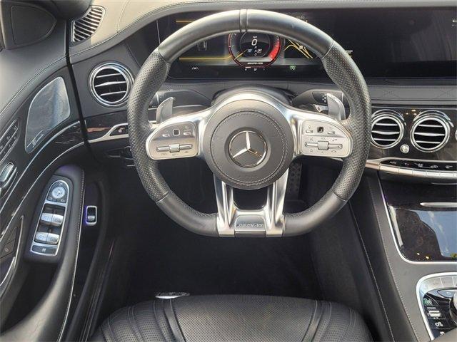 used 2020 Mercedes-Benz AMG S 63 car, priced at $79,989