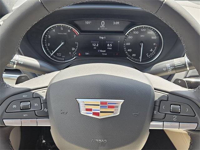 new 2025 Cadillac CT4 car, priced at $42,115