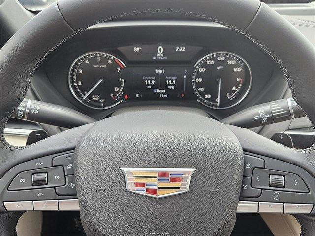 new 2025 Cadillac CT4 car, priced at $42,115