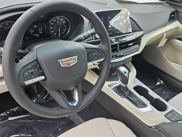 new 2025 Cadillac CT4 car, priced at $42,115