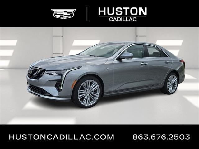new 2025 Cadillac CT4 car, priced at $42,115