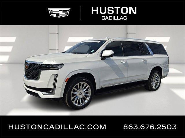 used 2023 Cadillac Escalade ESV car, priced at $72,998