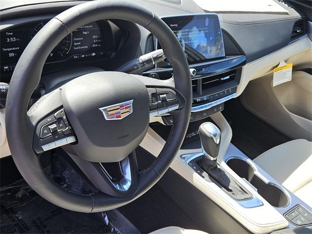 new 2025 Cadillac CT4 car, priced at $46,765