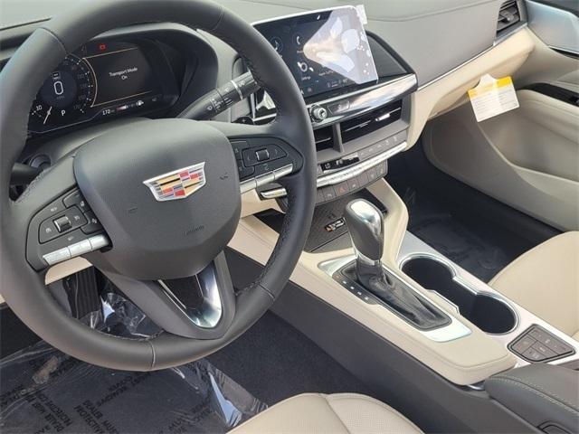 new 2025 Cadillac CT4 car, priced at $46,765
