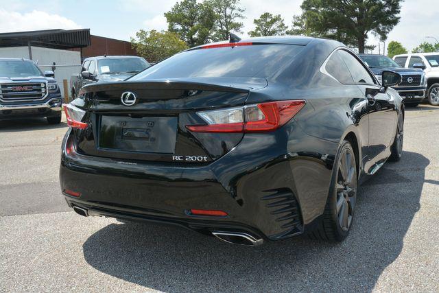 used 2016 Lexus RC 200t car, priced at $24,990