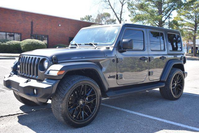 used 2018 Jeep Wrangler Unlimited car, priced at $23,879