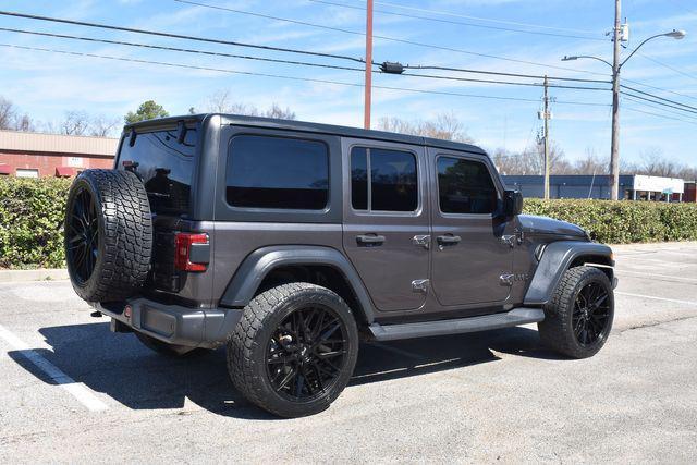 used 2018 Jeep Wrangler Unlimited car, priced at $23,879