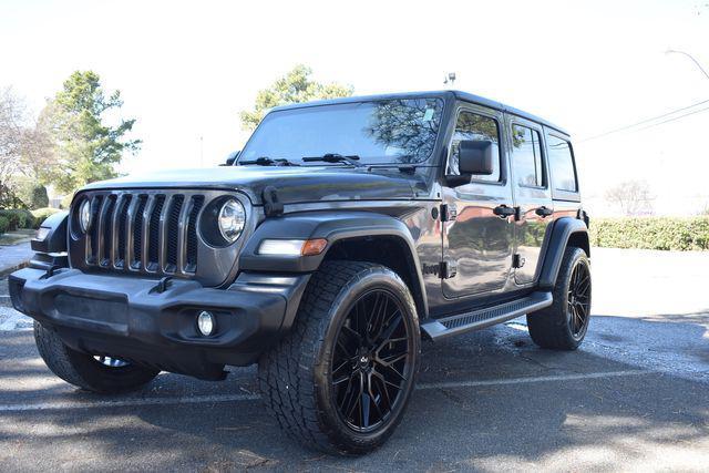 used 2018 Jeep Wrangler Unlimited car, priced at $23,879