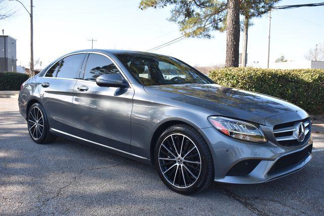 used 2021 Mercedes-Benz C-Class car, priced at $23,990