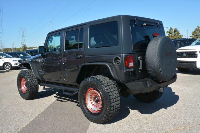 used 2017 Jeep Wrangler Unlimited car, priced at $22,990