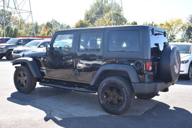 used 2016 Jeep Wrangler Unlimited car, priced at $21,990