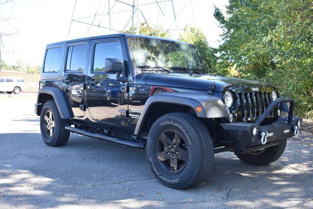 used 2016 Jeep Wrangler Unlimited car, priced at $21,990