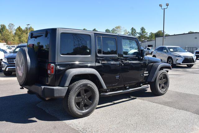 used 2016 Jeep Wrangler Unlimited car, priced at $21,990