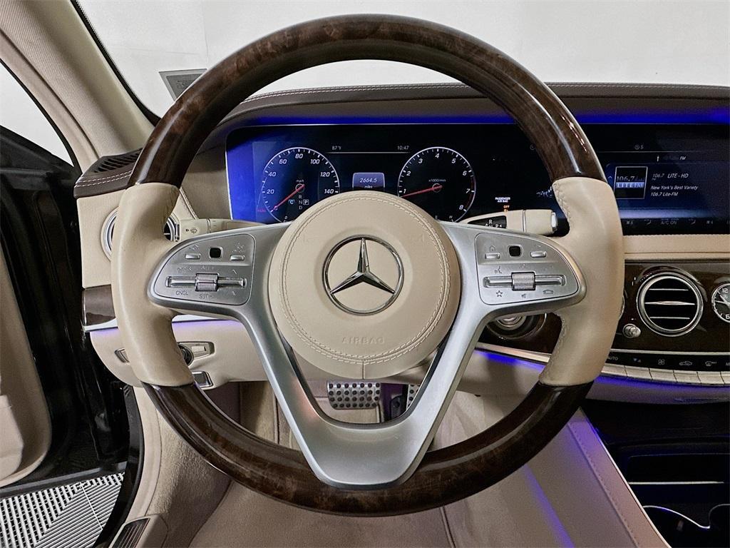 used 2018 Mercedes-Benz S-Class car, priced at $39,000