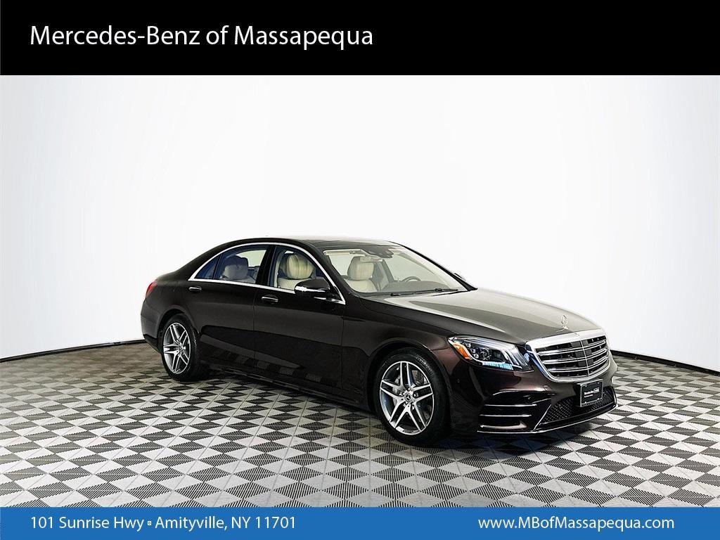 used 2018 Mercedes-Benz S-Class car, priced at $39,000