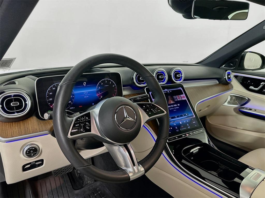used 2022 Mercedes-Benz C-Class car, priced at $35,000