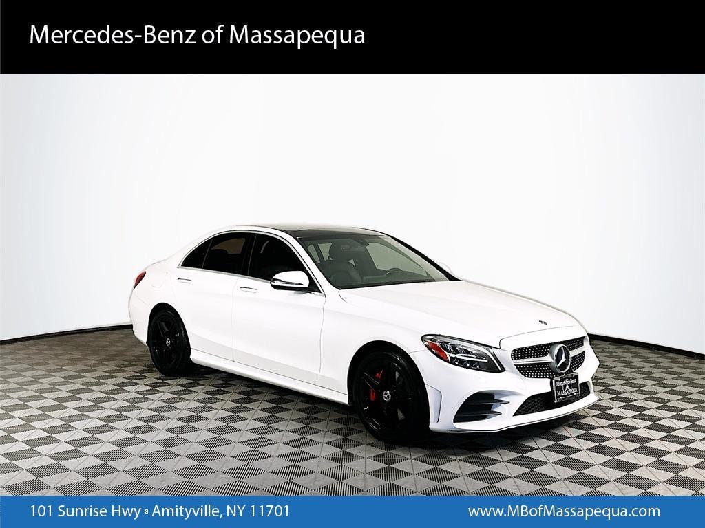 used 2020 Mercedes-Benz C-Class car, priced at $25,000