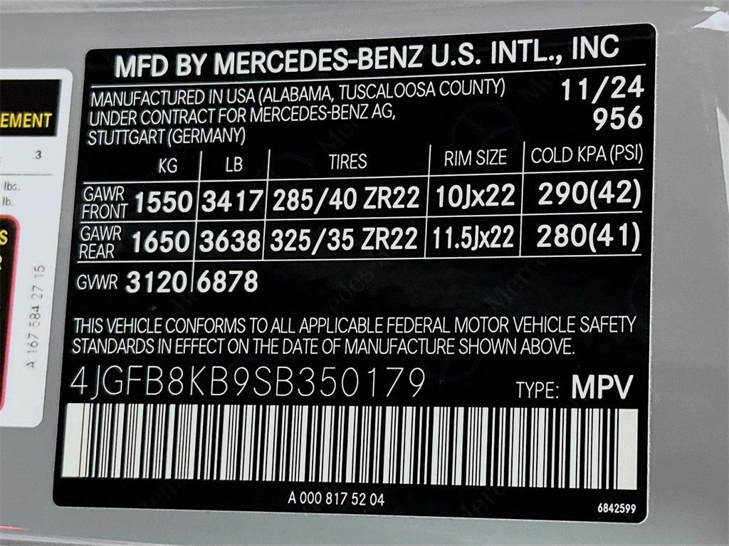 new 2025 Mercedes-Benz AMG GLE 63 car, priced at $143,165