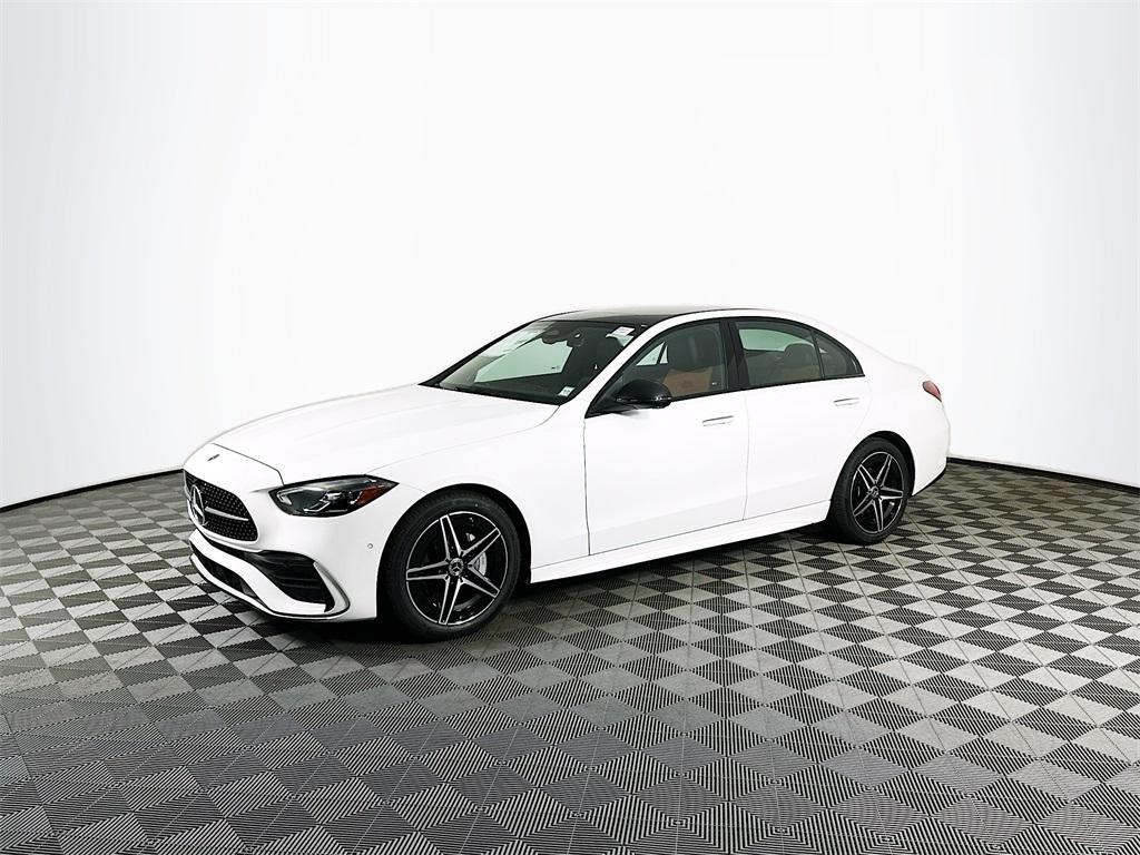 new 2025 Mercedes-Benz C-Class car, priced at $57,935