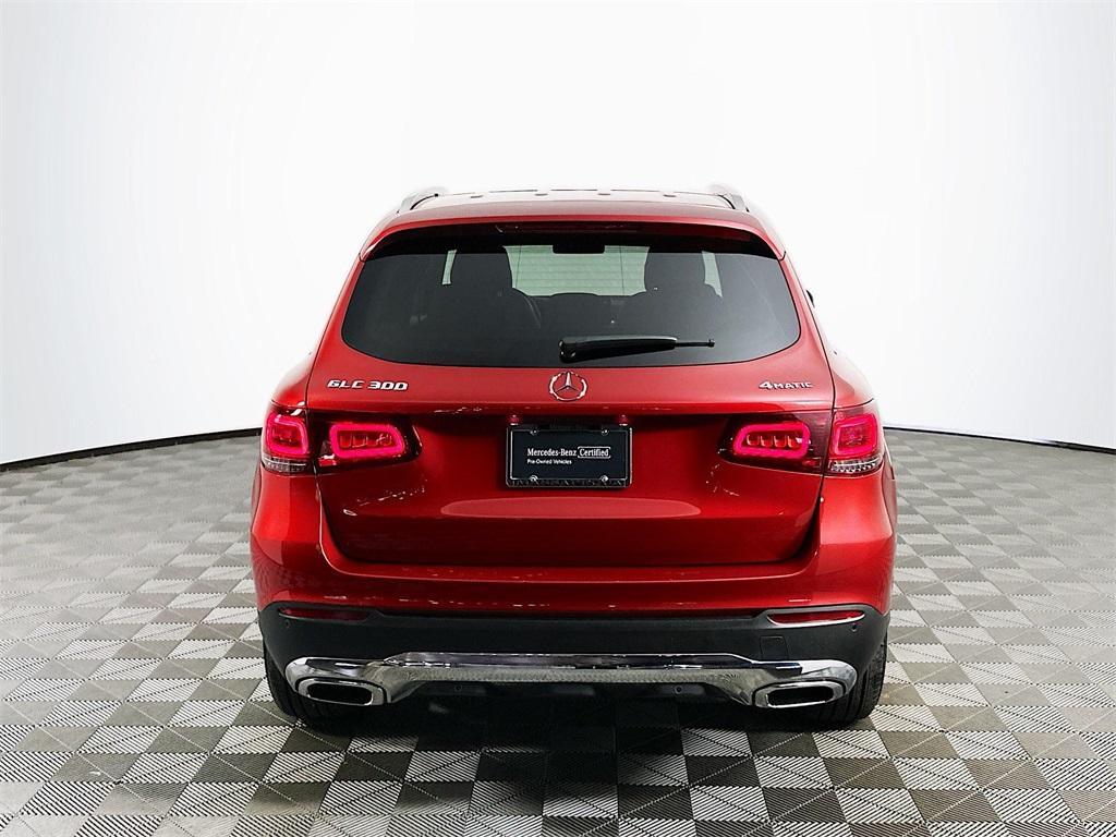 used 2022 Mercedes-Benz GLC 300 car, priced at $37,000