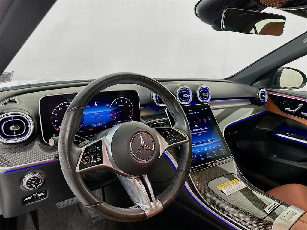 used 2023 Mercedes-Benz C-Class car, priced at $36,000