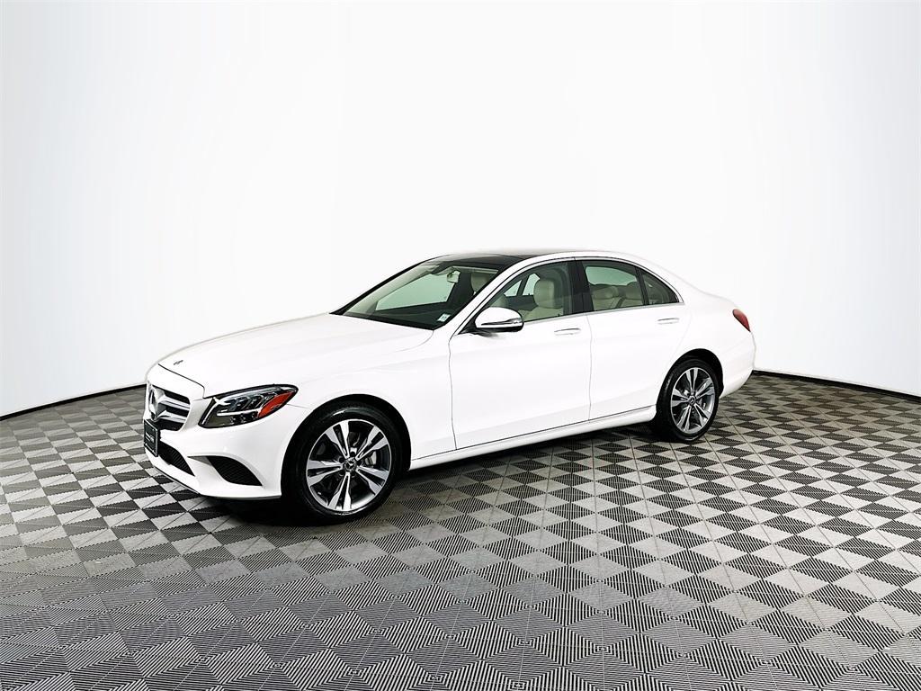 used 2020 Mercedes-Benz C-Class car, priced at $27,000