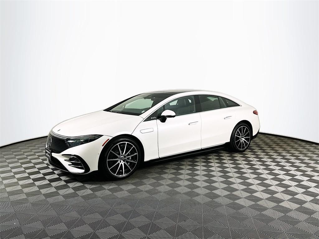used 2022 Mercedes-Benz EQS 580 car, priced at $56,000