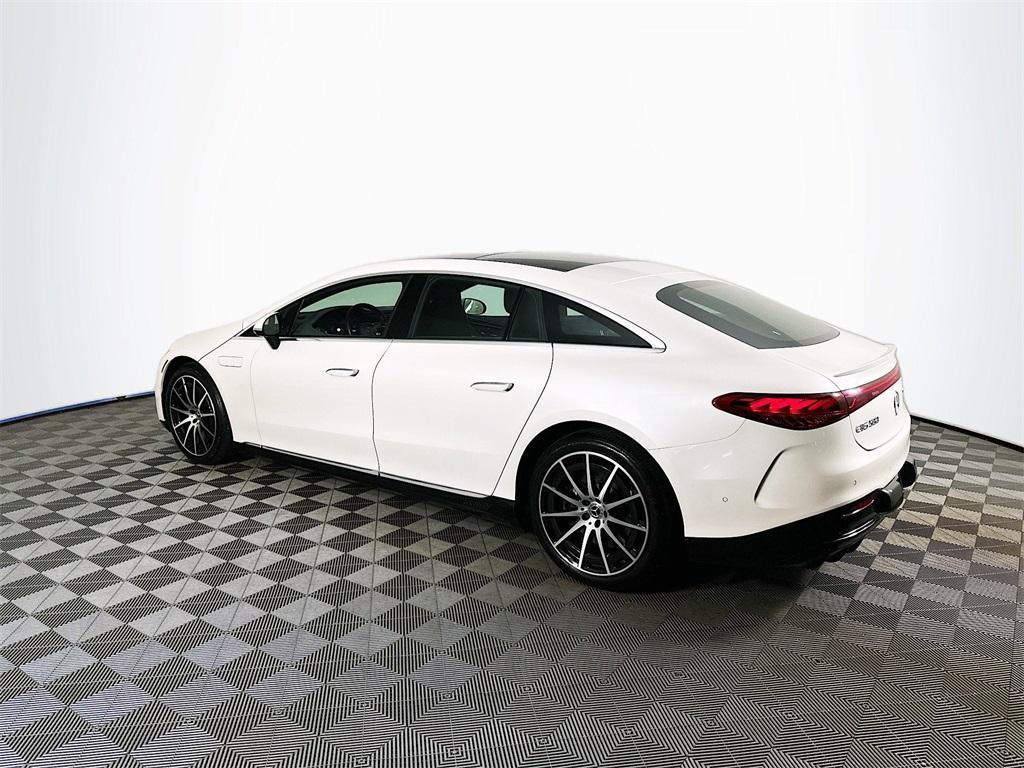 used 2022 Mercedes-Benz EQS 580 car, priced at $56,000