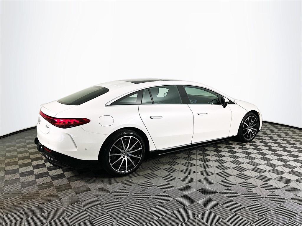 used 2022 Mercedes-Benz EQS 580 car, priced at $56,000