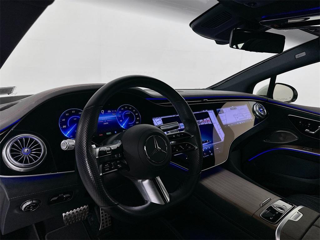 used 2022 Mercedes-Benz EQS 580 car, priced at $56,000
