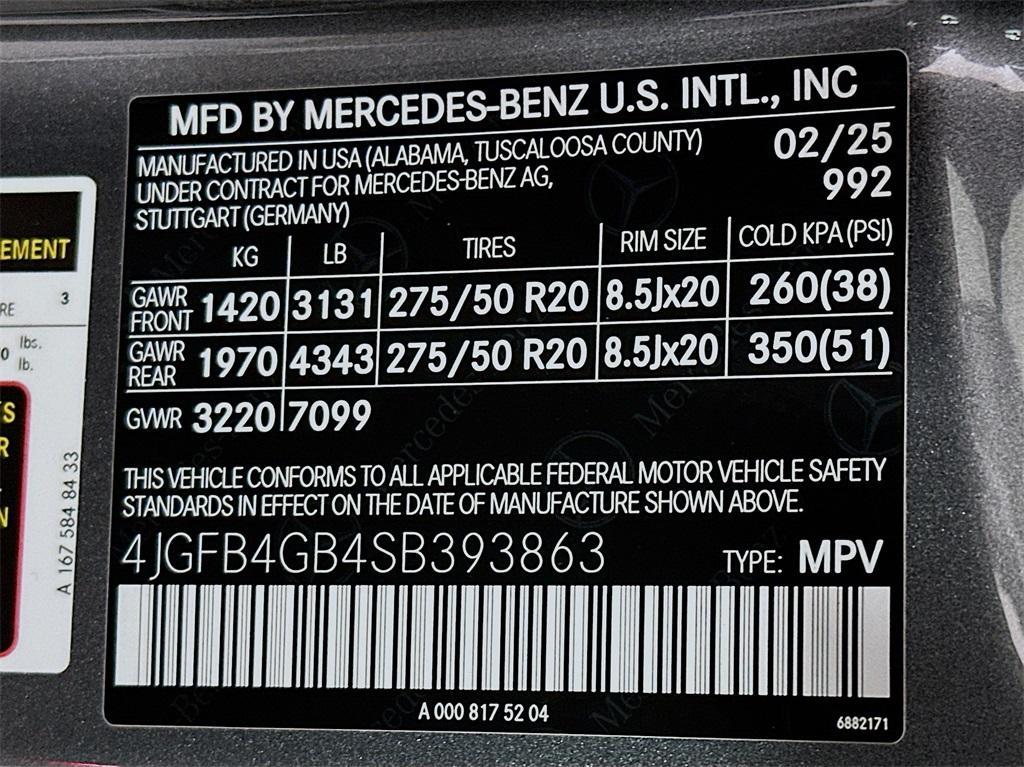new 2025 Mercedes-Benz GLE 450e car, priced at $78,835