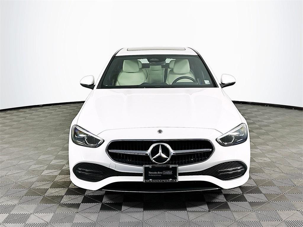 used 2022 Mercedes-Benz C-Class car, priced at $37,500