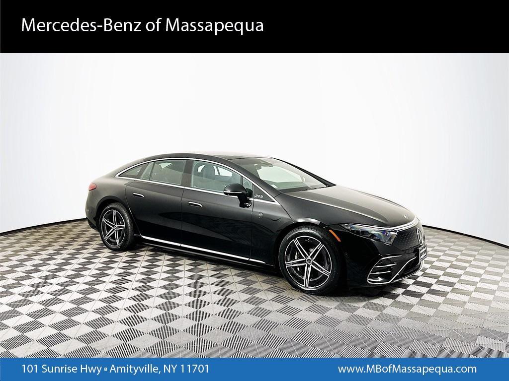 used 2022 Mercedes-Benz EQS 580 car, priced at $55,000