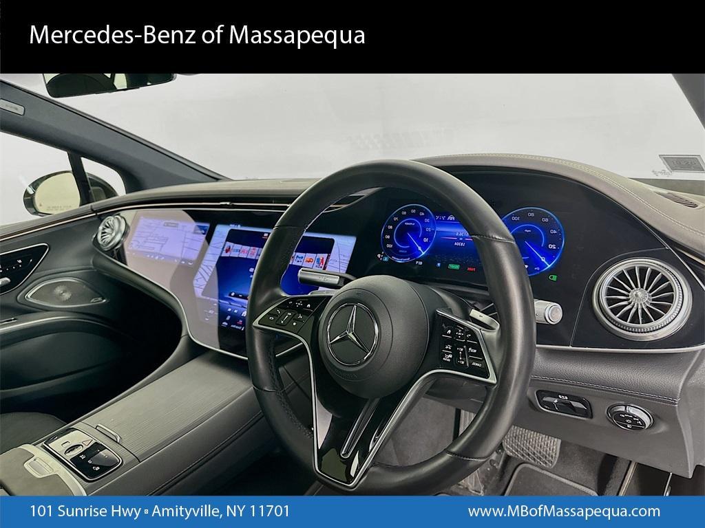 used 2022 Mercedes-Benz EQS 580 car, priced at $55,000