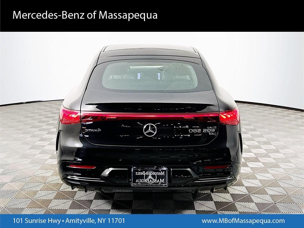 used 2022 Mercedes-Benz EQS 580 car, priced at $55,000