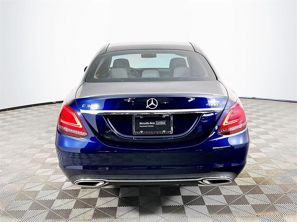 used 2021 Mercedes-Benz C-Class car, priced at $29,000
