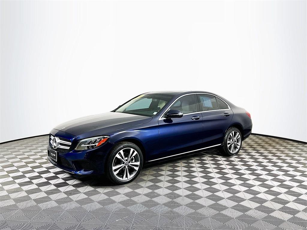 used 2021 Mercedes-Benz C-Class car, priced at $29,000
