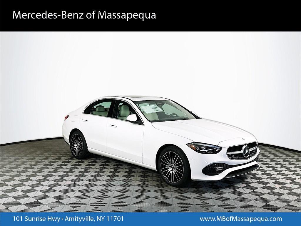 new 2025 Mercedes-Benz C-Class car, priced at $53,885