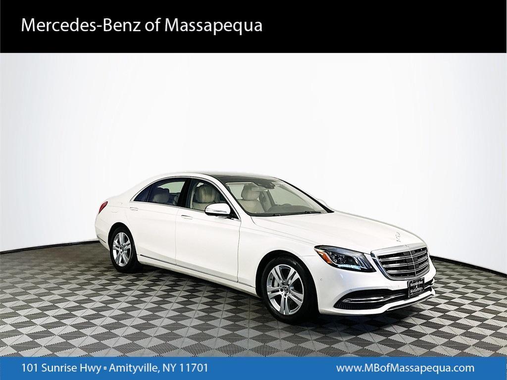 used 2018 Mercedes-Benz S-Class car, priced at $31,986